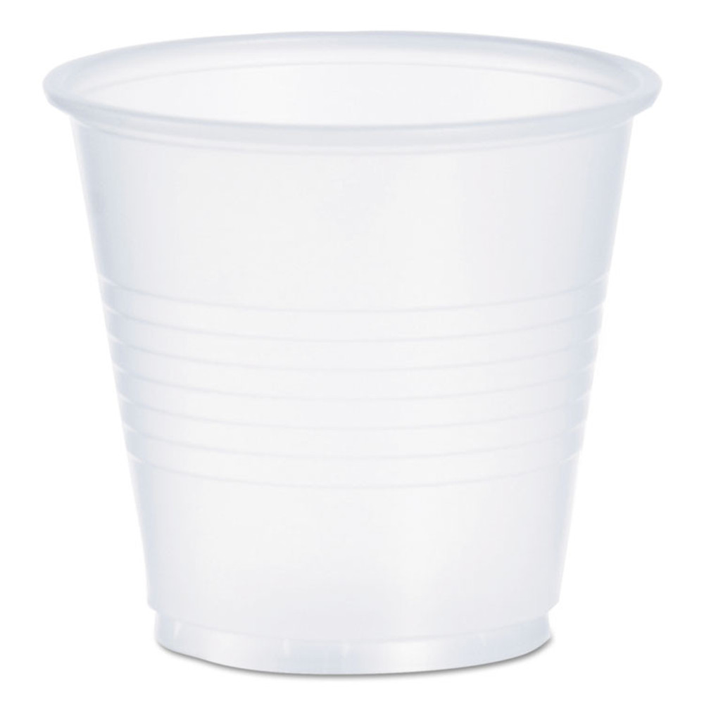 DART Y35PK High-Impact Polystyrene Cold Cups, 3.5 oz, Translucent, 100/Pack