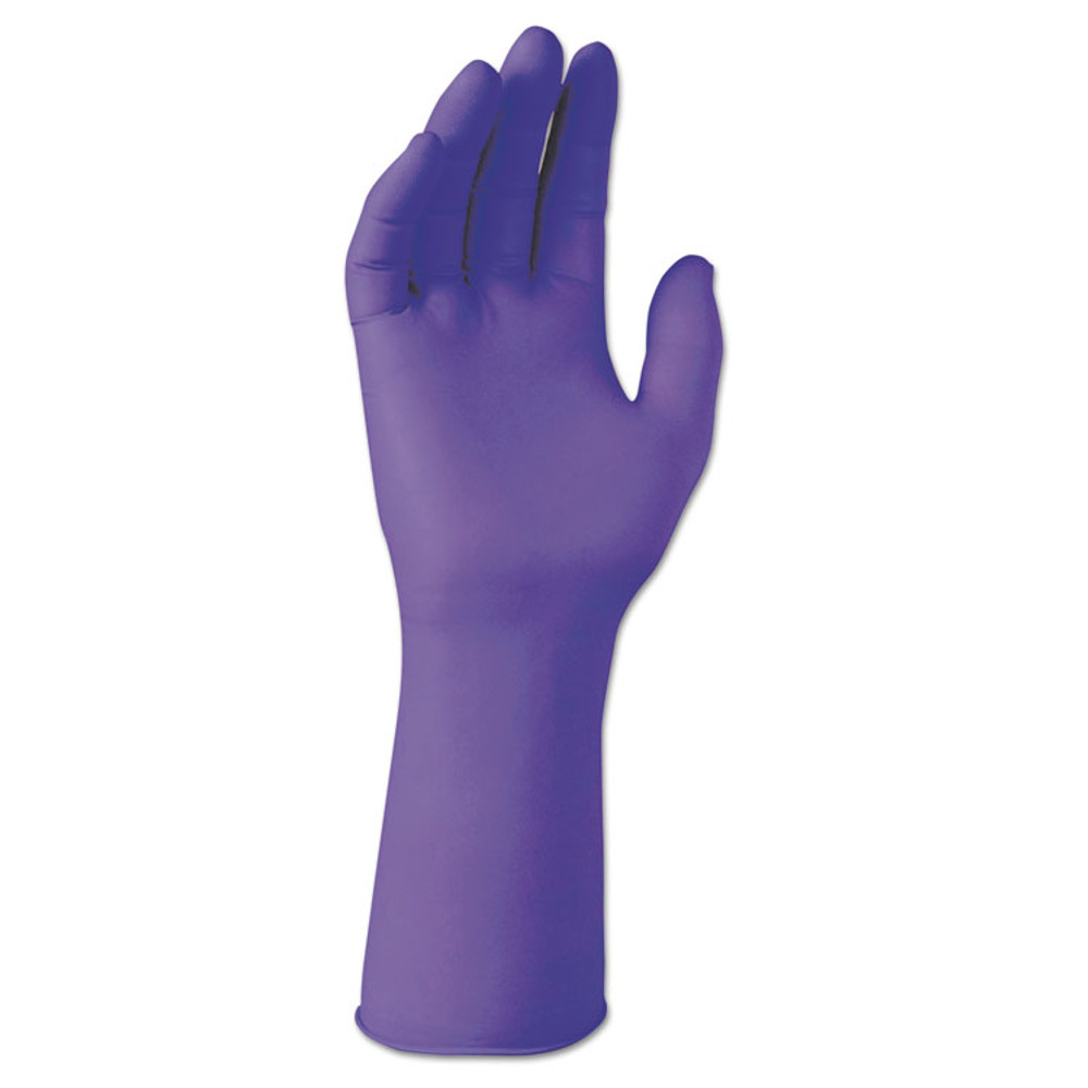 KIMBERLY CLARK Kimtech™ 50604 PURPLE NITRILE Exam Gloves, 310 mm Length, X-Large, Purple, 500/Carton