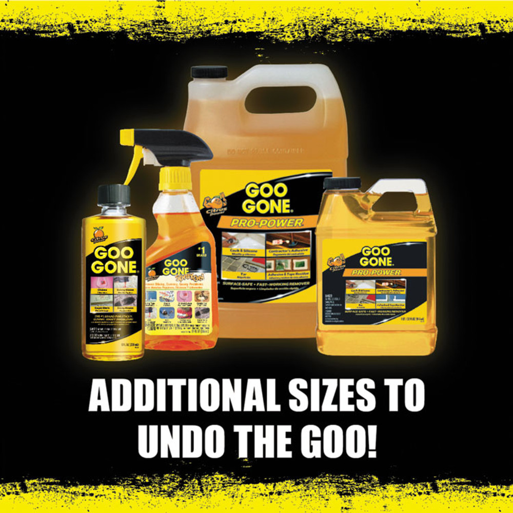 WEIMAN Goo Gone® 2085CT Pro-Power Cleaner, Citrus Scent, 1 gal Bottle, 4/Carton