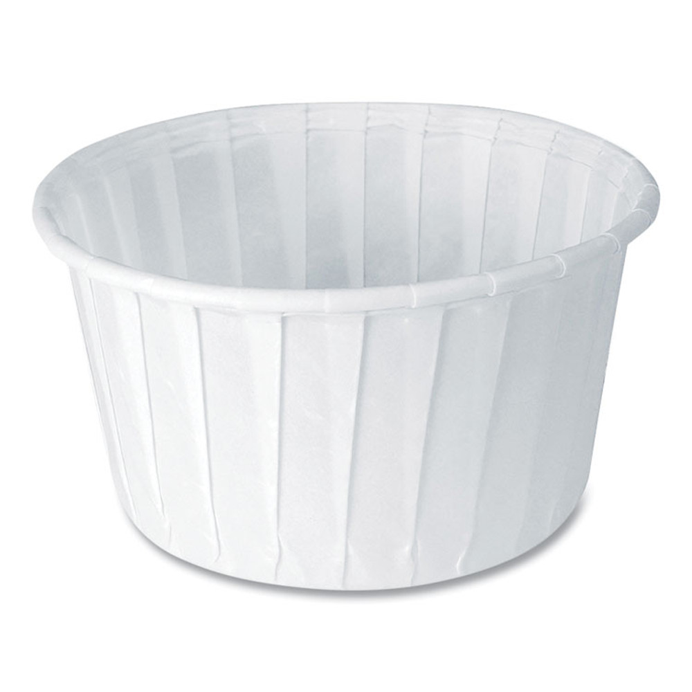 DART SOLO® 52MD Paper Water Cups, 5 oz, Meridian Design, 100/Sleeve, 25 Sleeves/Carton
