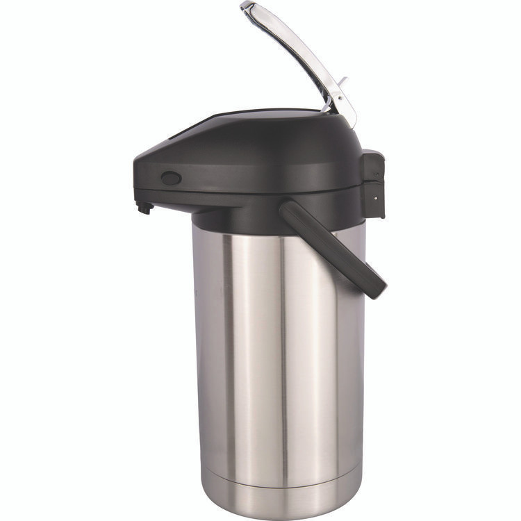 BUNN-O-MATIC AIRPOT30 Lever Action Airpot, 101 oz, Stainless Steel/Black