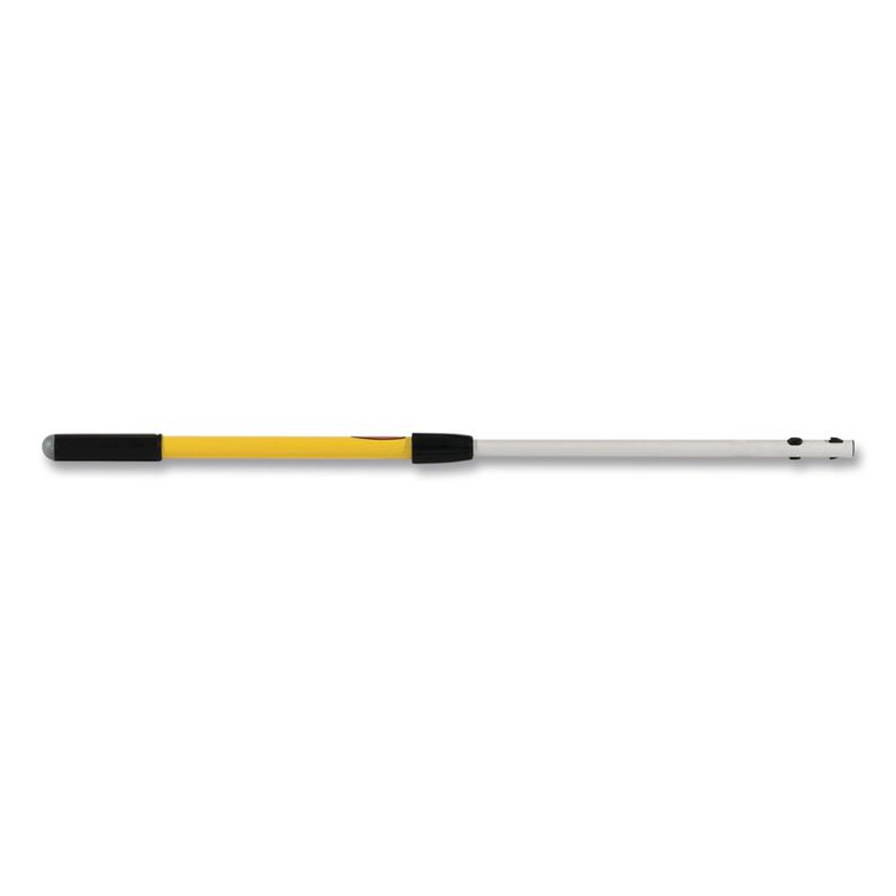 RUBBERMAID COMMERCIAL PROD. HYGEN™ Q745 HYGEN Quick-Connect Extension Handle, 20" to 40", Yellow/Black