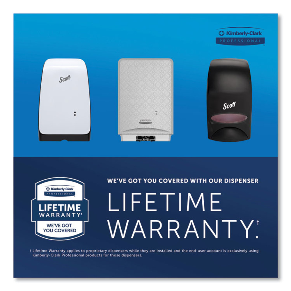 KIMBERLY-CLARK PROFESSIONAL Scott® 32499 Electronic Skin Care Dispenser, 1,200 mL, 7.3 x 4 x 11.7, White