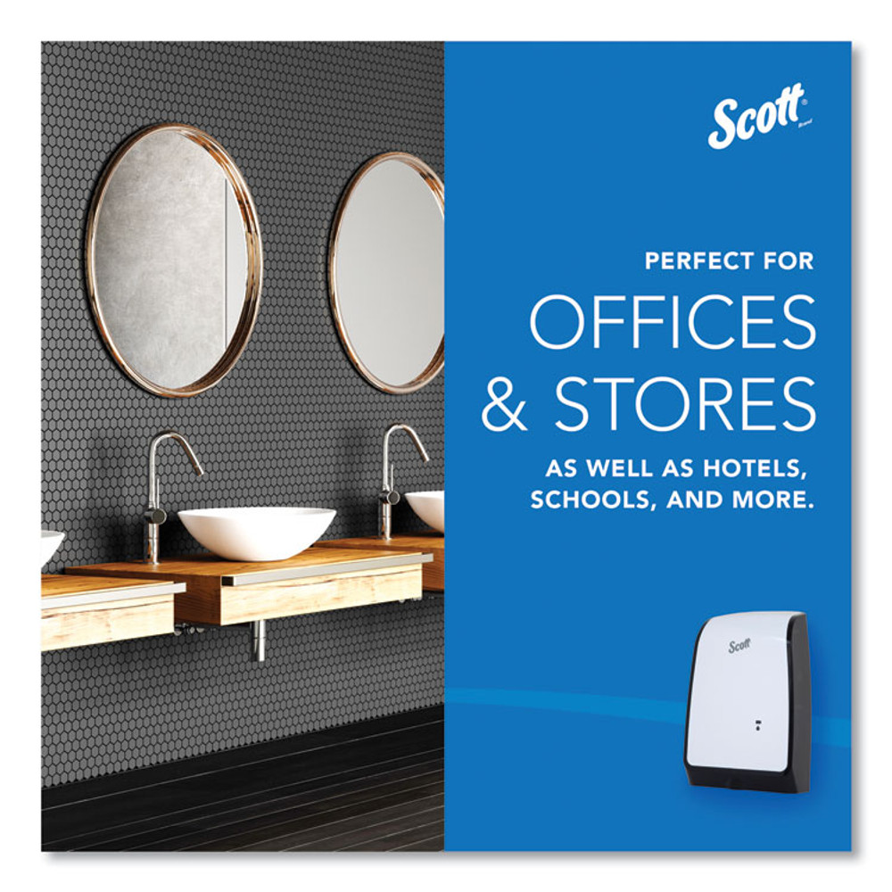 KIMBERLY-CLARK PROFESSIONAL Scott® 32499 Electronic Skin Care Dispenser, 1,200 mL, 7.3 x 4 x 11.7, White