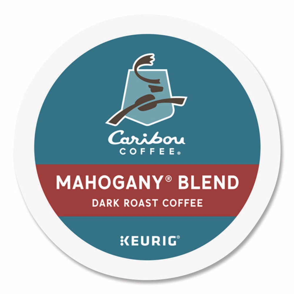 KEURIG DR PEPPER Caribou Coffee® 6990 Mahogany Coffee K-Cups, 24/ Box