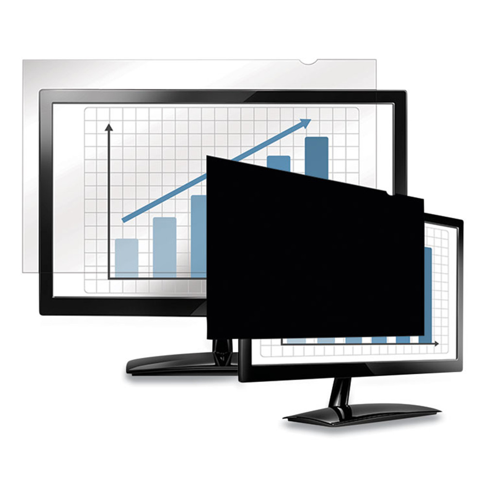 FELLOWES MFG. CO. 4811801 PrivaScreen Blackout Privacy Filter for 24" Widescreen Flat Panel Monitor, 16:9 Aspect Ratio