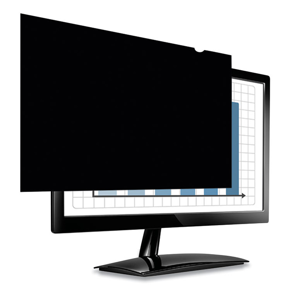 FELLOWES MFG. CO. 4811801 PrivaScreen Blackout Privacy Filter for 24" Widescreen Flat Panel Monitor, 16:9 Aspect Ratio