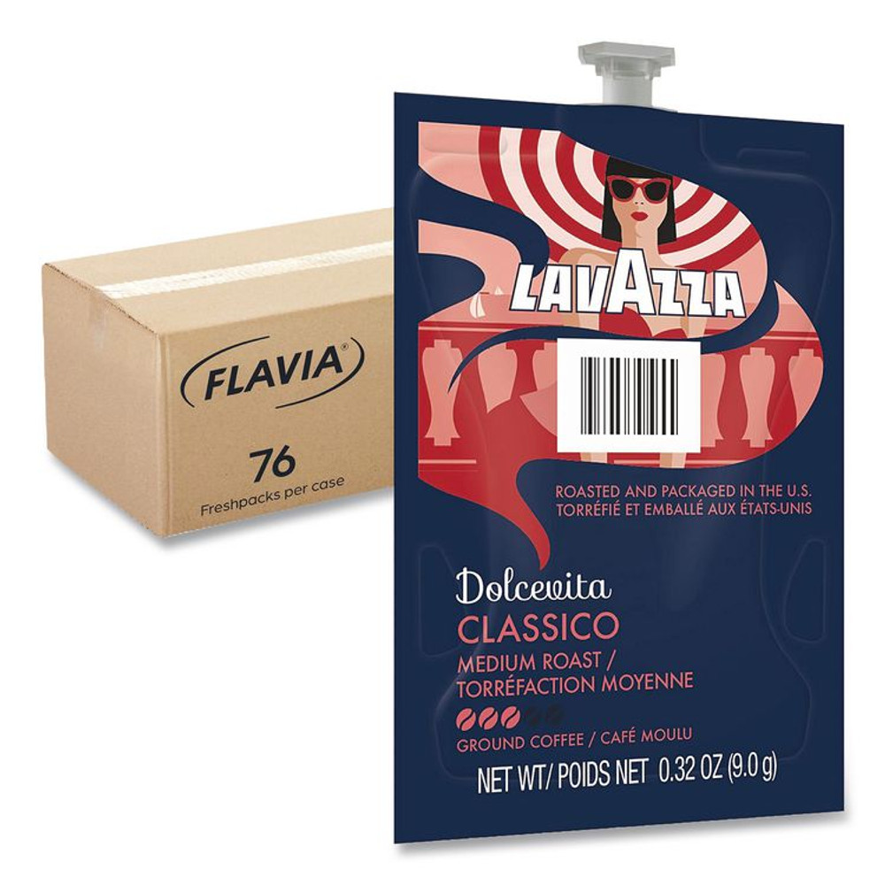 LAVAZZA FLAVIA® 48105 Classico Coffee Freshpack, 76/Carton