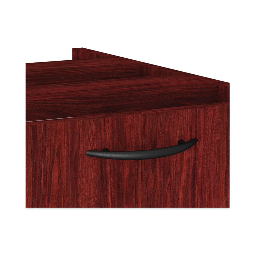 ALERA VA54-2822MY Alera Valencia Series Full Pedestal File, Left or Right, 2 Legal/Letter-Size File Drawers, Mahogany, 15.63" x 20.5" x 28.5"