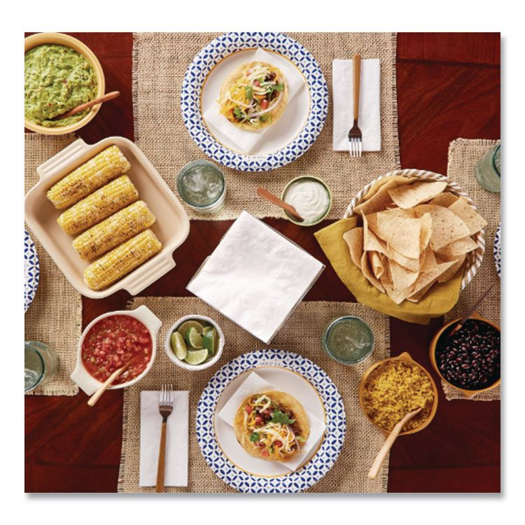 GEORGIA PACIFIC Vanity Fair® 3550314 Everyday Dinner Napkins, 2-Ply,12.75 x 13, White, 300/Pack