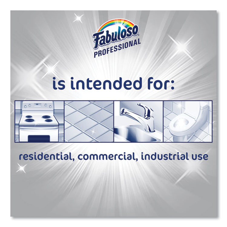 COLGATE PALMOLIVE, IPD. Fabuloso® 05253 All-Purpose Cleaner, Lavender Scent, 1 gal Bottle, 4/Carton