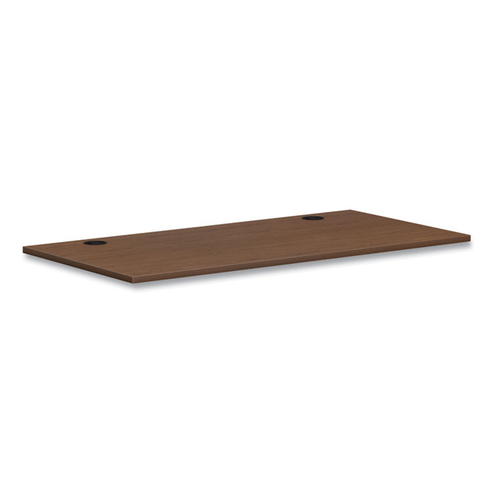 HON COMPANY PLRW6030LE1 Mod Worksurface, Rectangular, 60w x 30d, Sepia Walnut