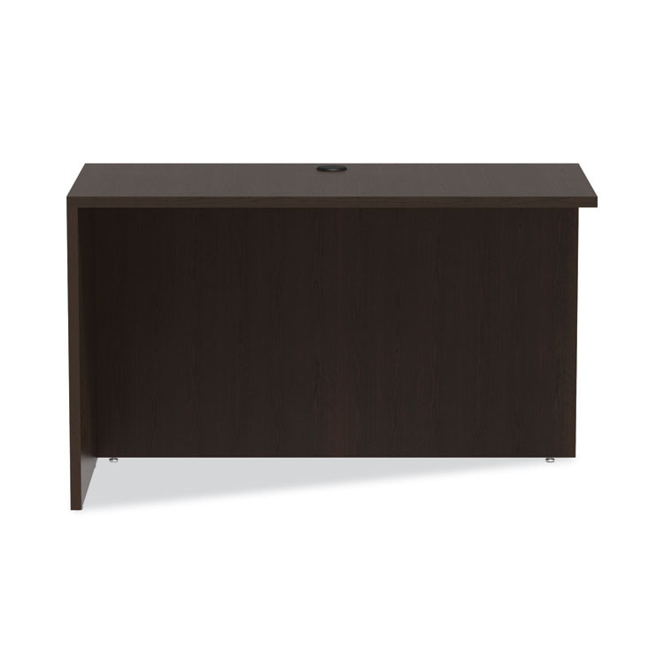 ALERA VA354824ES Alera Valencia Series Reversible Return/Bridge Shell, 47.25w x 23.63d x 29.5h, Espresso