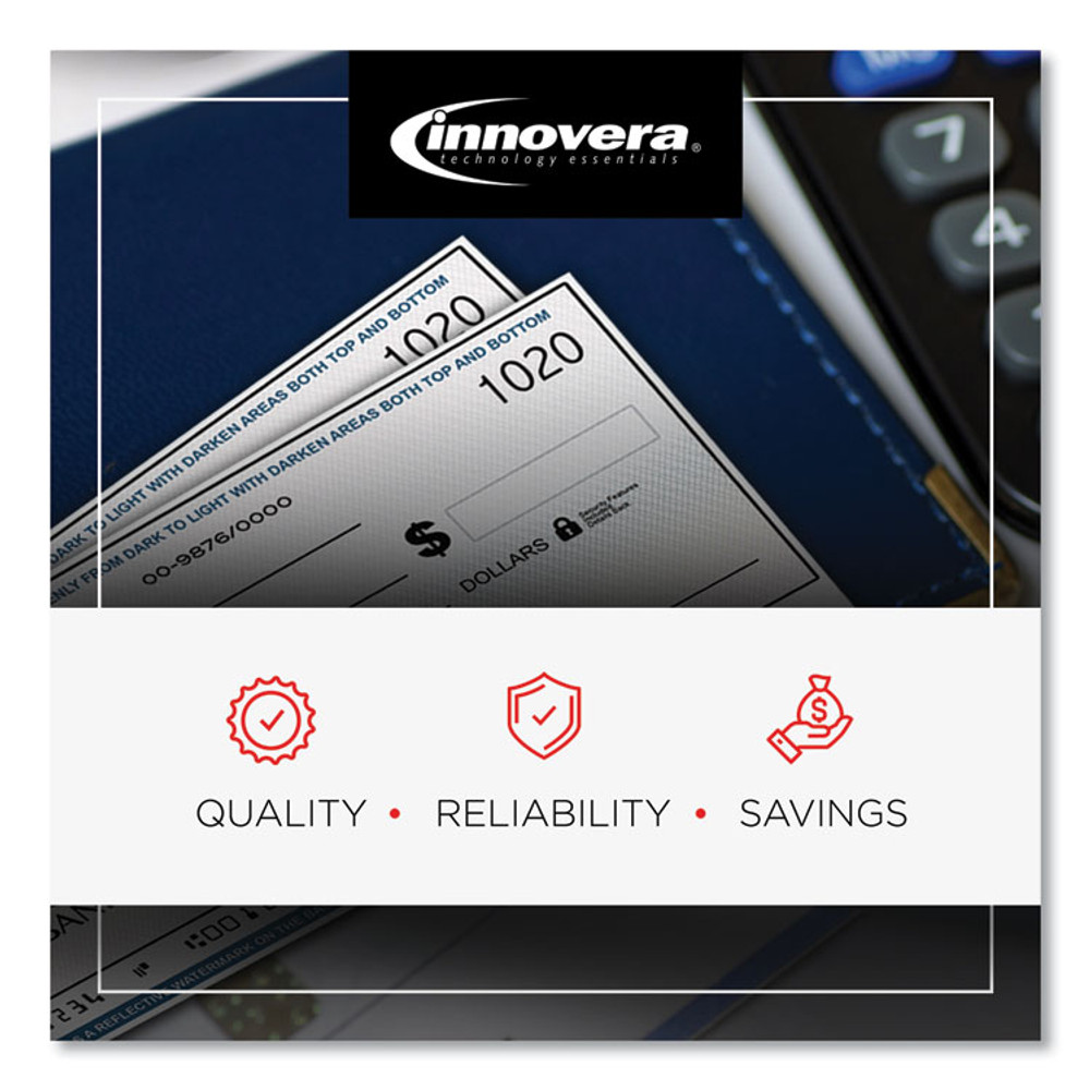 INNOVERA TN436BK Remanufactured Black Extra High-Yield Toner, Replacement for TN436BK, 6,500 Page-Yield