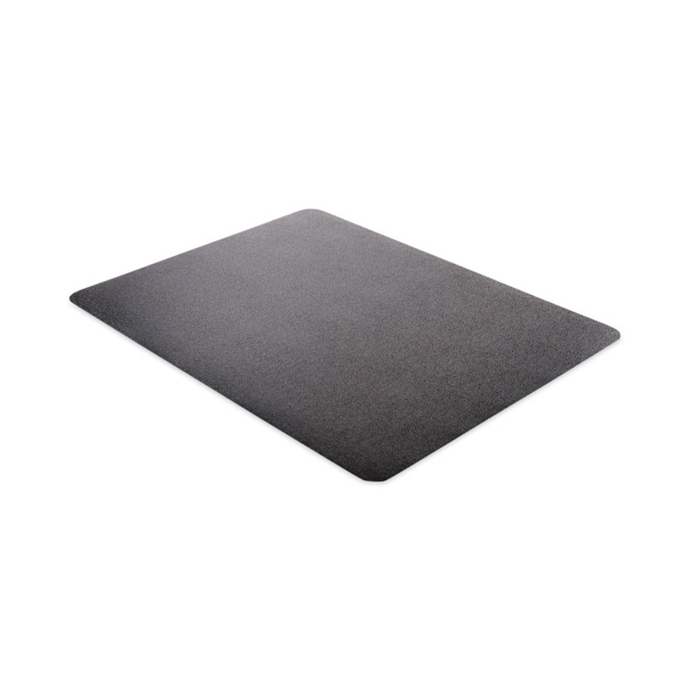 DEFLECTO CORPORATION CM14242BLK SuperMat Frequent Use Chair Mat for Medium Pile Carpeted Floors, Rectangular, Beveled Edges, 45" x 53", Black