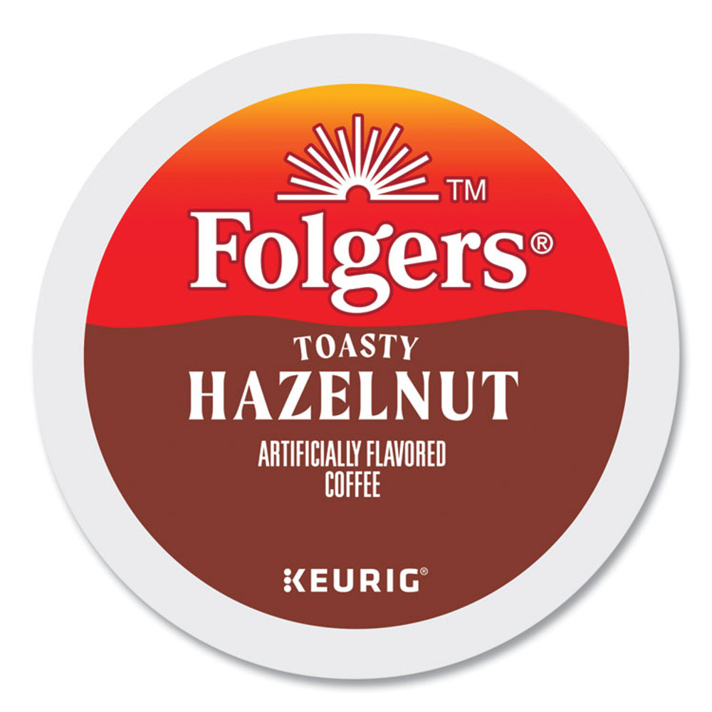 KEURIG DR PEPPER Folgers® 0162 Toasty Hazelnut Coffee K-Cups, 24/Box