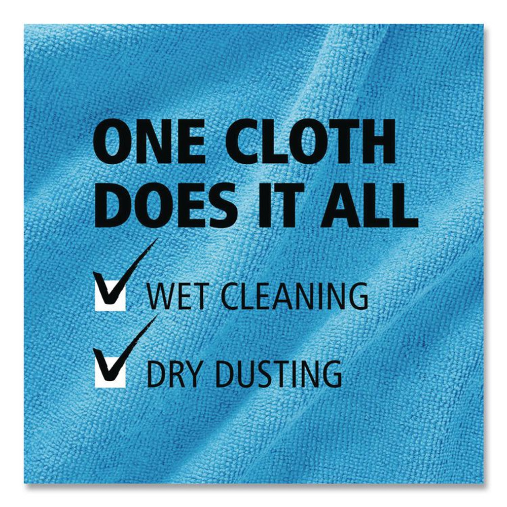 RUBBERMAID COMMERCIAL PROD. 1820584 Microfiber Cleaning Cloths, 16 x 16, Yellow, 24/Pack