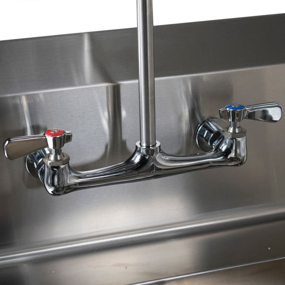 BK RESOURCES BKFVSMPRWBM WorkForce Prerinse Add-A-Faucet, 8" Height, Chrome