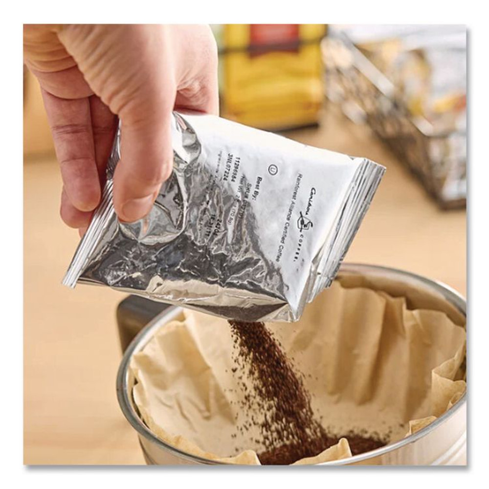 KEURIG DR PEPPER Caribou Coffee® 042791 Caramel Fractional Pack, 2.5 oz, 18/Carton