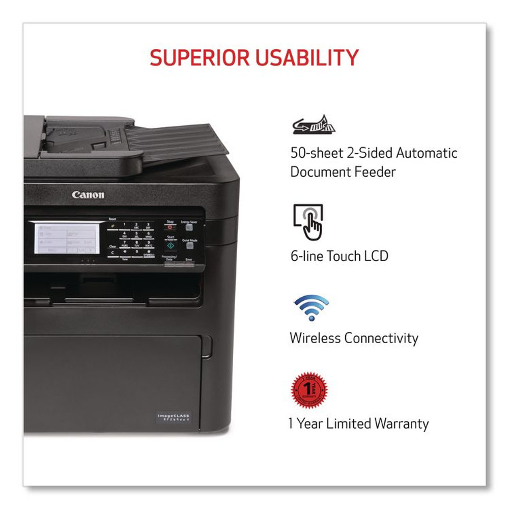 INNOVERA Canon® 5938C001 imageCLASS MF269dw II VP Wireless Multifunction Laser Printer, Copy/Fax/Print/Scan
