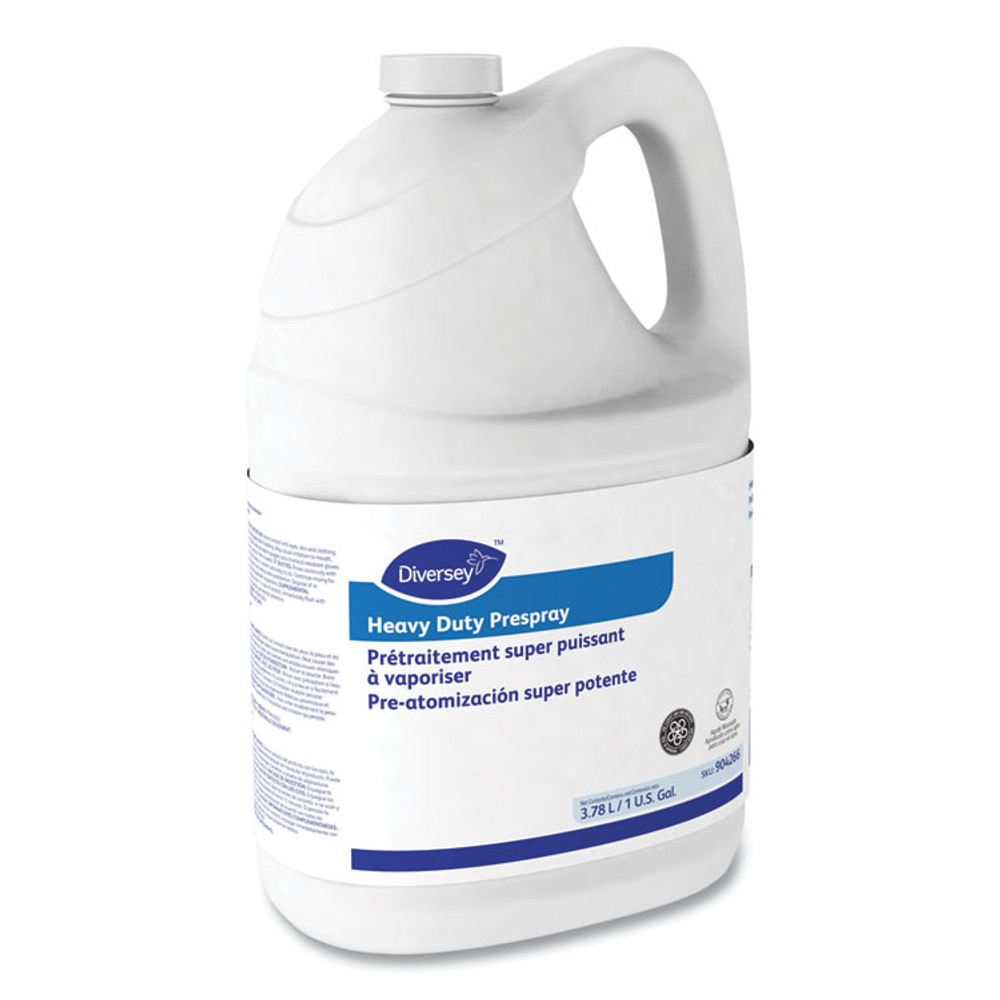 DIVERSEY 101109737 Carpet Cleanser Heavy-Duty Prespray, Fruity Scent, 1 gal Bottle, 4/Carton