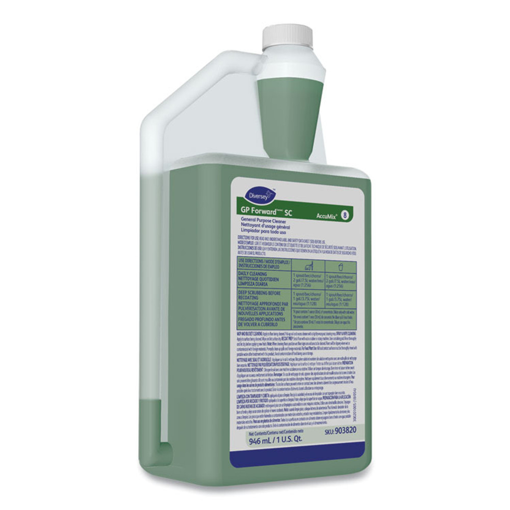 DIVERSEY 101109735 GP ForwardTM/MC General Purpose Cleaner, Mild Citrus Scent, 32 oz Bottle, 6/Carton