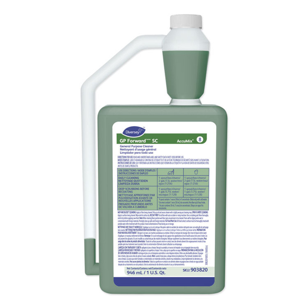 DIVERSEY 101109735 GP ForwardTM/MC General Purpose Cleaner, Mild Citrus Scent, 32 oz Bottle, 6/Carton