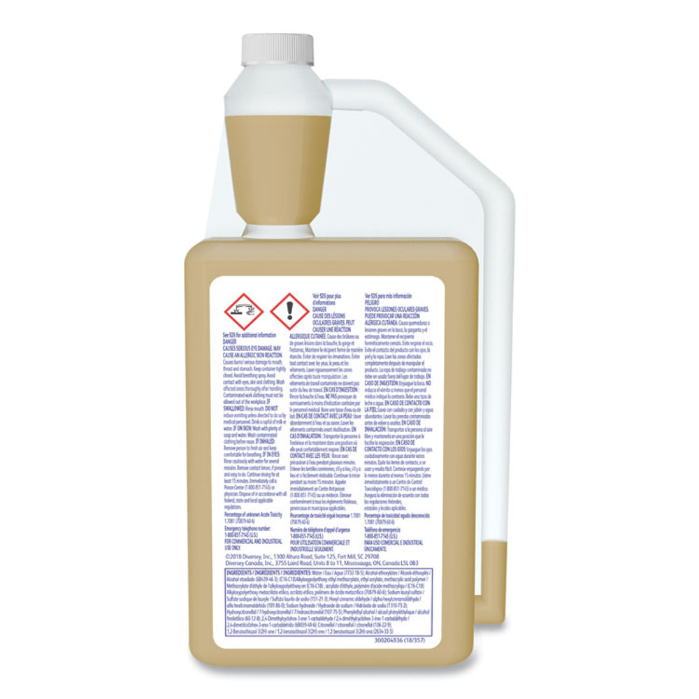 DIVERSEY 101109752 Stench and Stain Digester, 32 oz, AccuMix Bottle, 6/Carton