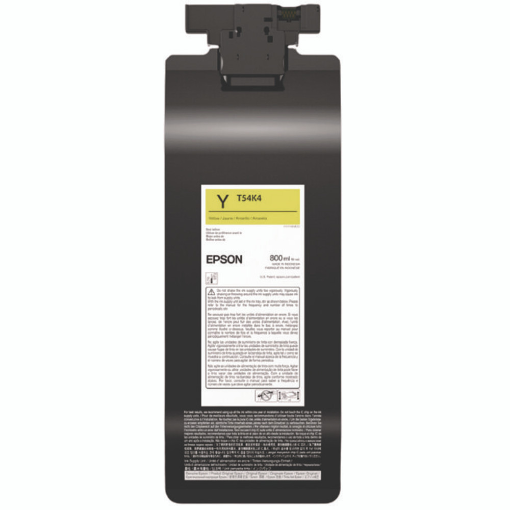 EPSON AMERICA, INC. T54K420 T54K420 (T54K) UltraChrome DG2 Ink, 800 mL, Yellow