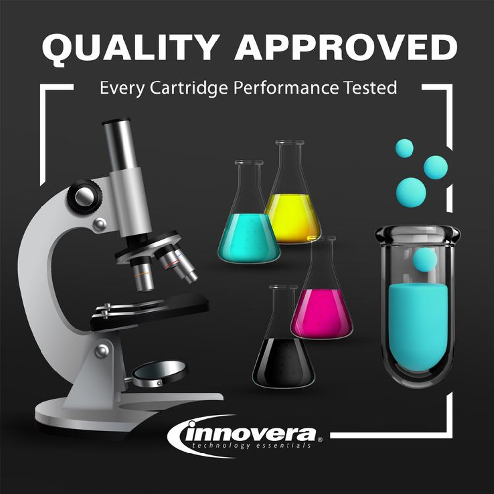 INNOVERA Q57HC Remanufactured Red Postage Meter Ink, Replacement for IXINK57HC, 19,500 Page-Yield