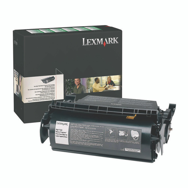 LEXMARK INT'L, INC. 12A7644 12A7644 Corporate Return Program High-Yield Toner, 30,000 Page-Yield, Black