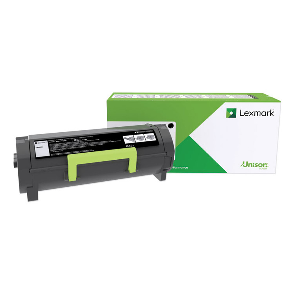 LEXMARK INT'L, INC. 60F1H0E 60F1H0E High-Yield Toner, 10,000 Page-Yield, Black