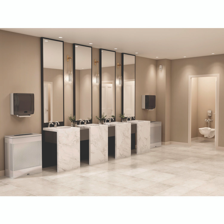 RUBBERMAID COMMERCIAL PROD. 1793548 TC TCell Odor Control Dispenser, 2.9" x 2.75" x 5.9", Chrome