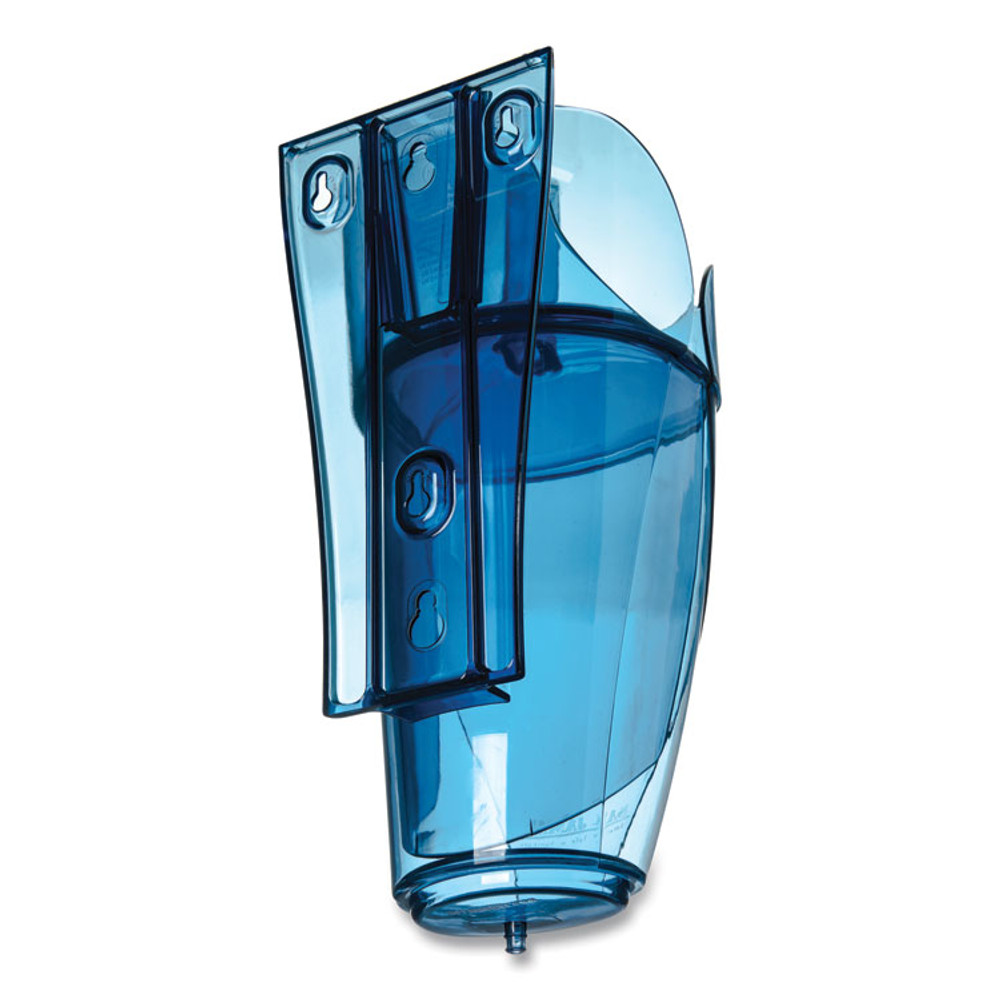 CFS BRANDS San Jamar® SI9000 Saf-T-Scoop and Guardian System for Ice Machines, 64 oz to 86 oz Ice Scoop, Transparent Blue