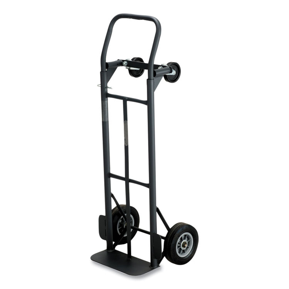 SAFCO PRODUCTS 4070 Tuff Truck Convertible Hand Truck, 400 lb to 500 lb Capacity, 14.5 x 45.6, Black