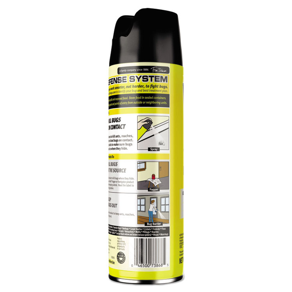 SC JOHNSON Raid® 300819 Multi Insect Killer, 15 oz Aerosol Spray, 12/Carton