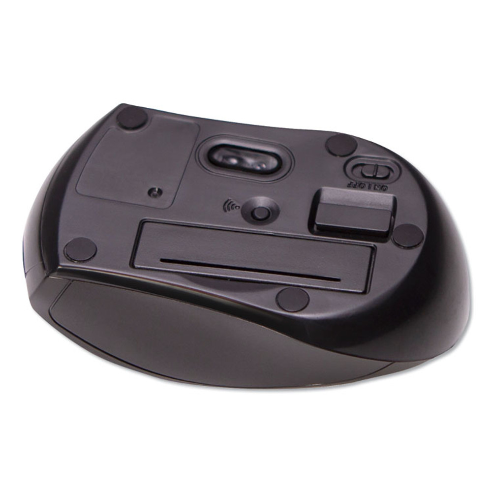 INNOVERA 62210 Compact Mouse, 2.4 GHz Frequency/26 ft Wireless Range, Left/Right Hand Use, Black