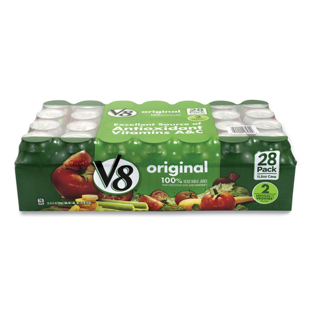 CAMPBELL'S V-8® 90000092 Vegetable Juice, 11.5 oz Can, 28/Carton