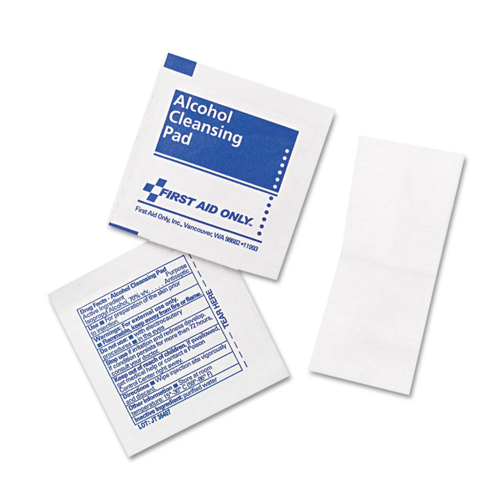 FIRST AID ONLY, INC. FAE4001 SmartCompliance Alcohol Cleansing Pads, 20/Box