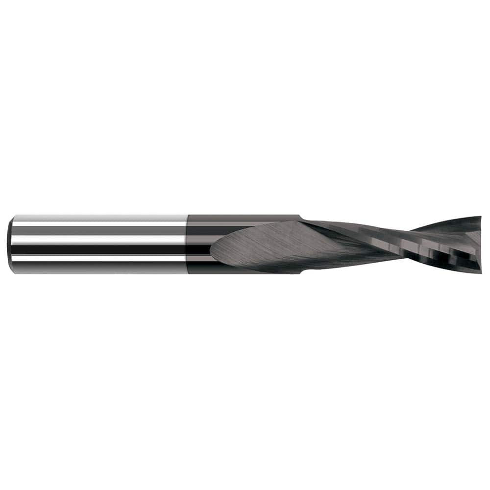 Harvey Tool 60316-C4 Square End Mill: 1/4'' Dia, 2'' LOC, 1/4'' Shank Dia, 4'' OAL, 2 Flutes, Solid Carbide