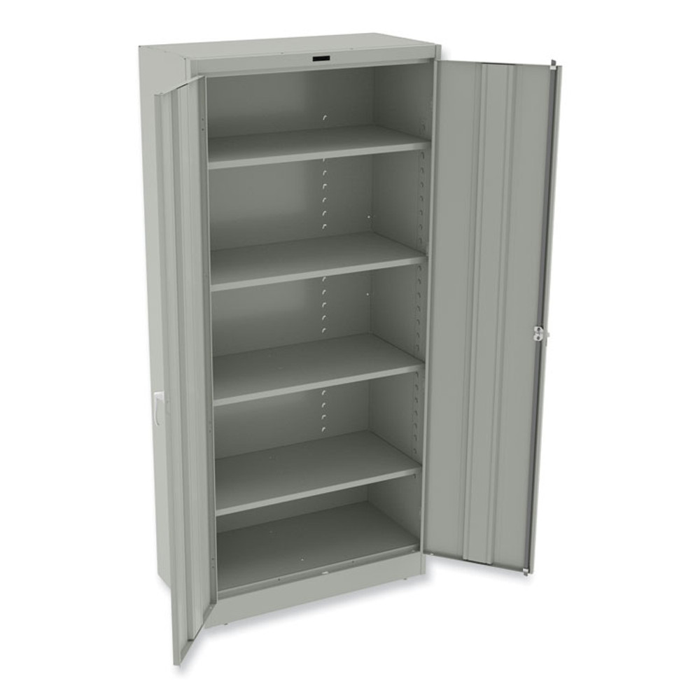 TENNSCO 1870LGY 78" High Deluxe Cabinet, 36w x 18d x 78h, Light Gray