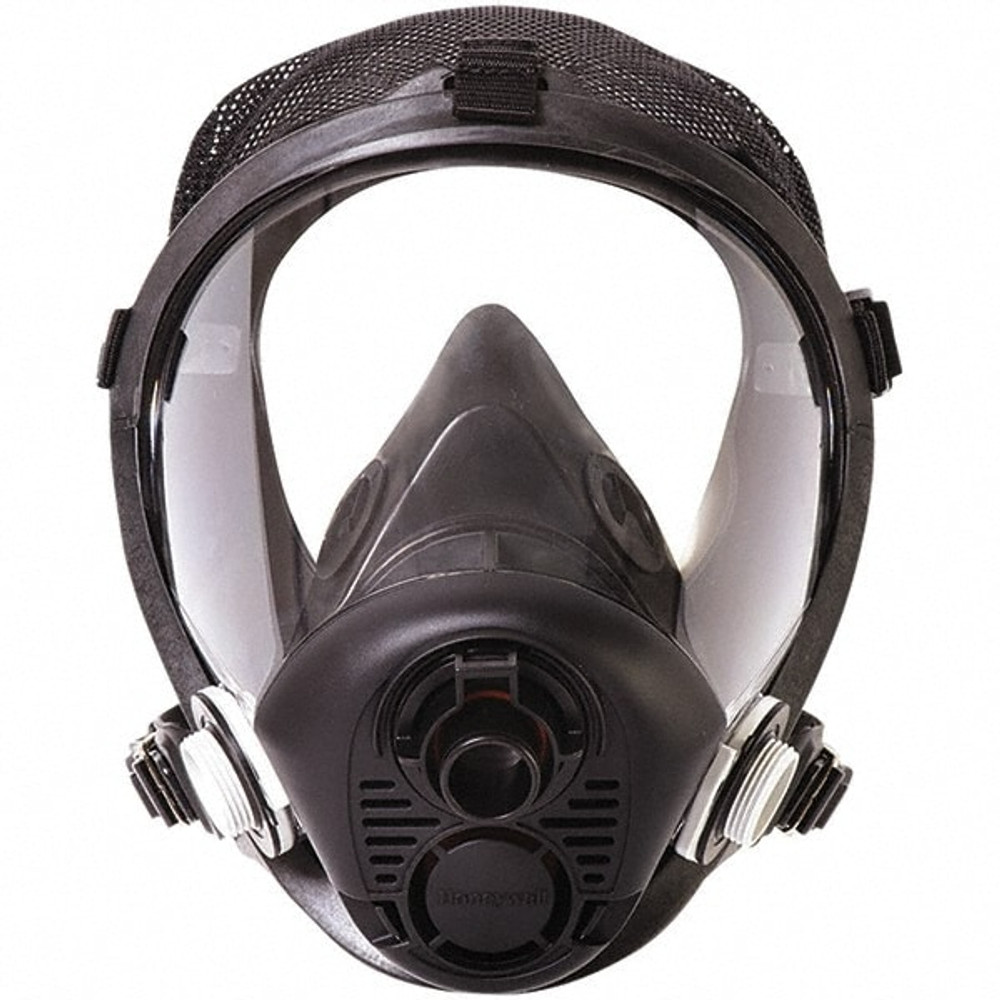 North RU65002S Full Face Respirator: Silicone, Threaded, Small