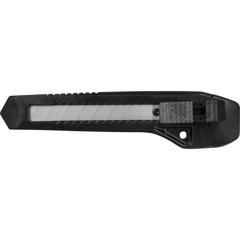 ICT SC630 Utility Knives, Snap Blades & Box Cutters; Blade Type: Snap-Off ; Number Of Segments Per Blade: 8 ; Handle Material: ABS; ABS Plastic/Stainless Steel ; Blade Material: Carbon Steel ; Blade Length (Decimal Inch): 4.2400 ; Blade Length: 4