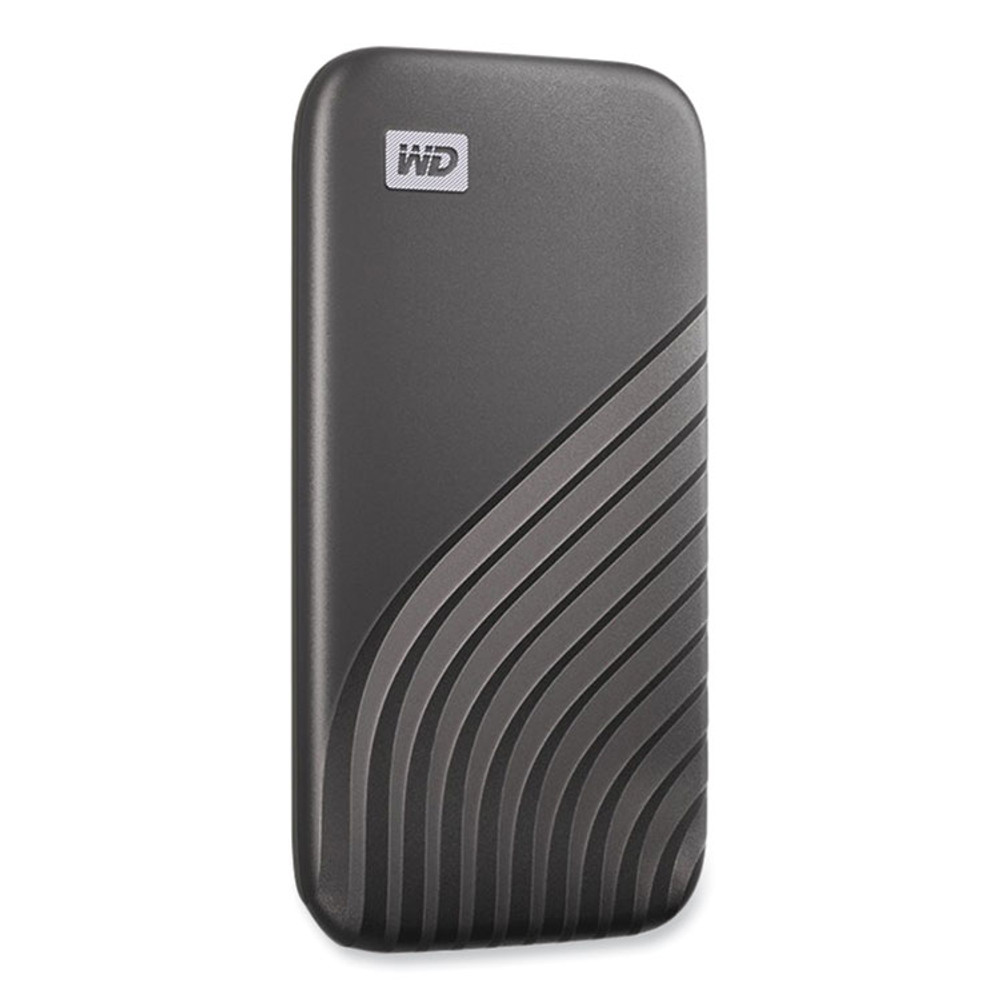 WESTERN DIGITAL TECH. WD AGF5000AGY MY PASSPORT External Solid State Drive, 500 GB, USB 3.2, Gray