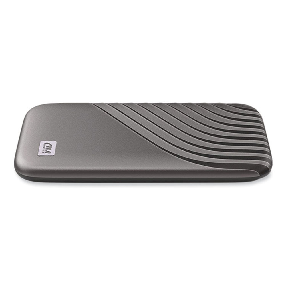 WESTERN DIGITAL TECH. WD AGF5000AGY MY PASSPORT External Solid State Drive, 500 GB, USB 3.2, Gray