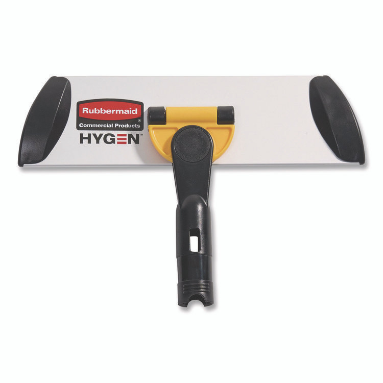 RUBBERMAID COMMERCIAL PROD. HYGEN™ Q550 Wall/Stairs Quick Connect Frame, 11w x 3 1/2d, Yellow