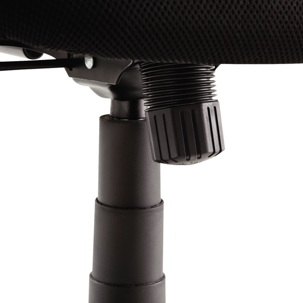 OIF MT4818 Swivel/Tilt Mesh Task Chair with Adjustable Arms, Supports Up to 250 lb, 17.72" to 22.24" Seat Height, Black