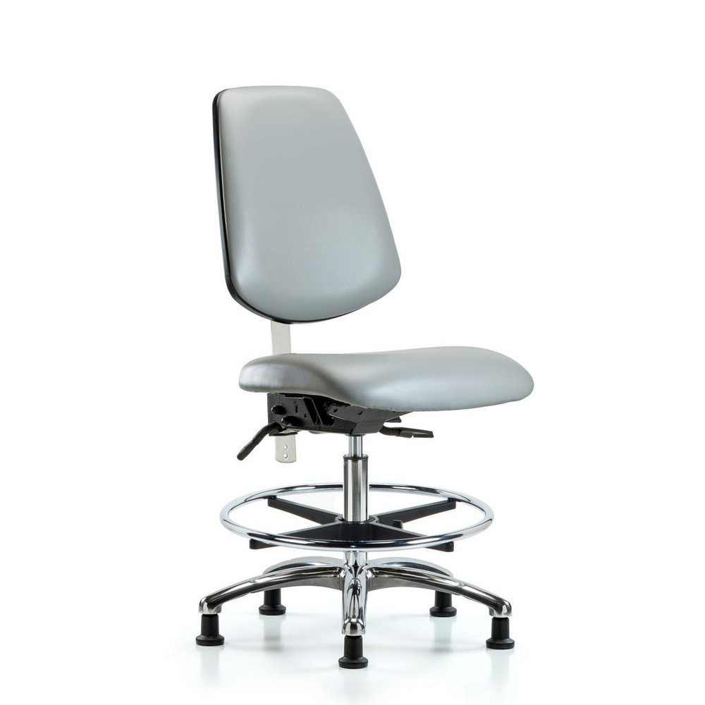 Blue Ridge Ergonomics MSC44416 Task Chair: Vinyl, Dove