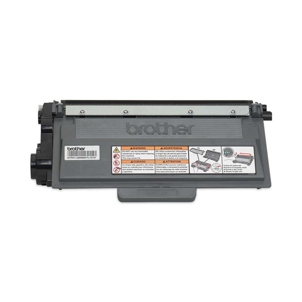 BROTHER INTL. CORP. TN780 TN780 Super High-Yield Toner, 12,000 Page-Yield, Black