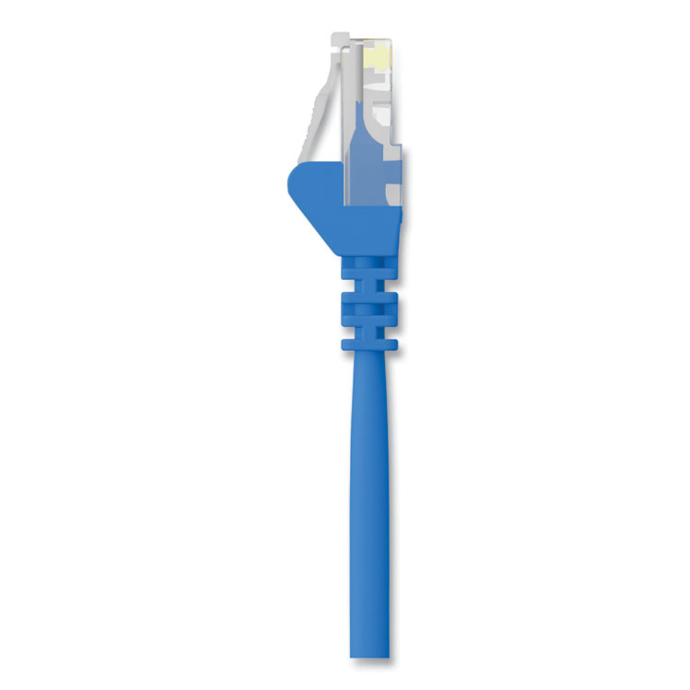 BELKIN COMPONENTS A3L79103BLUS CAT5e Snagless Patch Cable, 3 ft, Blue